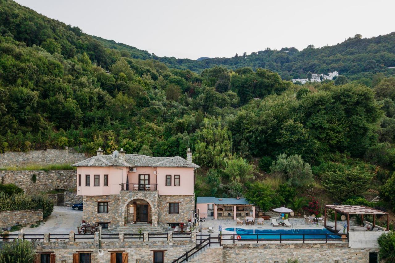Elysian Luxury Villa Pelion Tsagarada Exterior photo